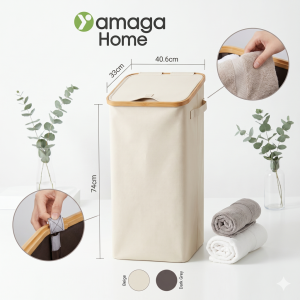 Túi đựng đồ giặt YAMAGA HOME (Laundry basket) - 100L ( hàng Amazon Mỹ )