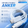 Cáp Anker C to C 60w