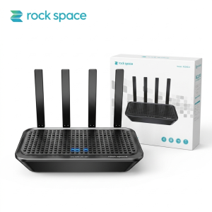 Modem/ Router WiFi 4 ăng ten Rock Space AC2100 RSD0614 – Băng Tần Kép Gigabit, MU-MIMO 4×4