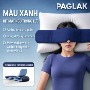 Miếng bịt mắt trọng lực massage giúp thử giãn dễ ngủ