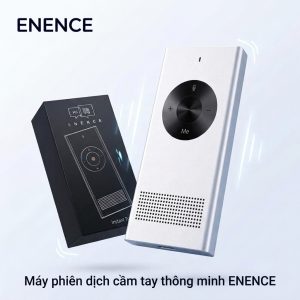 Máy phiên dịch cầm tay thông minh ENENCE, hàng Ebay Mỹ, dịch thời gian thực. (HỘP ĐEN)