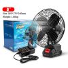 Bộ Quạt chân pin phổ thông - Bộ gồm Thân quạt + Pin 15Cell + Sạc